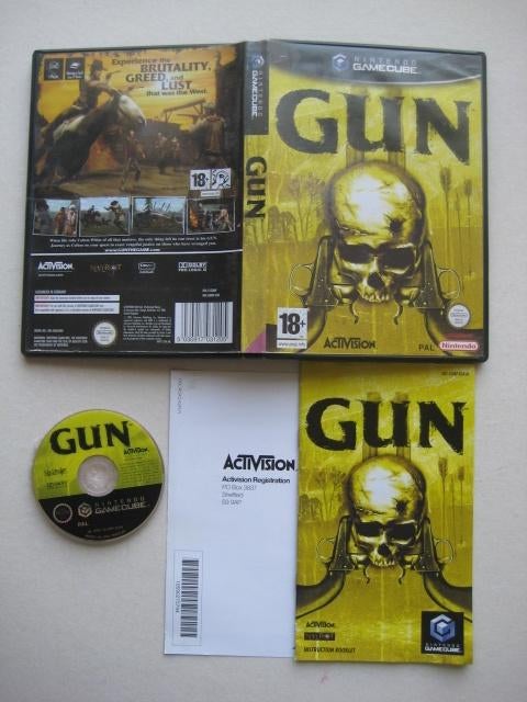 Gun Nintendo Gamecube, Spelcomputers en Games, Games | Nintendo GameCube, Vanaf 18 jaar, Shooter, 1 speler, Ophalen of Verzenden