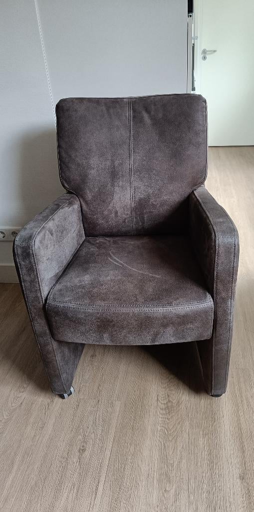 6 kamerstoelen op wieltjes, Huis en Inrichting, Stoelen, Ophalen, Overige kleuren, Zo goed als nieuw, Modern / Klassiek