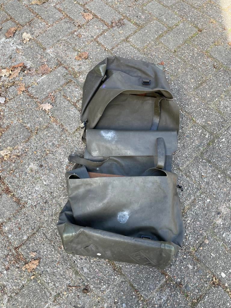 Leger dubbele fietstas, Ophalen, Landmacht, Nederland