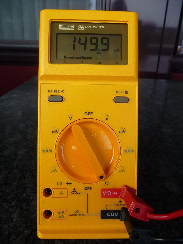 Fluke 25 multimeter, Ophalen of Verzenden, Zo goed als nieuw, Multimeter