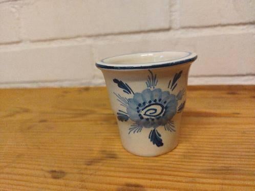 Delfts blauw potje / vaasje, Antiek en Kunst, Ophalen of Verzenden