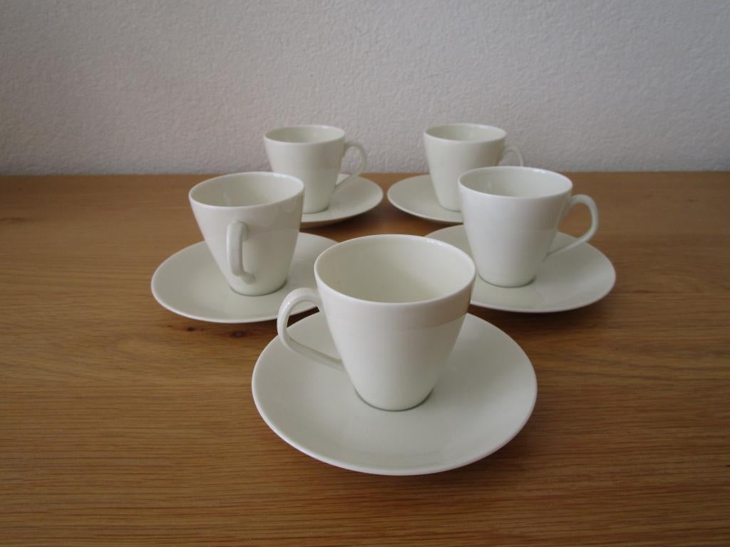 5 kinder/mokka kop schotels Bavaria Hutchenreuther - nieuw, Huis en Inrichting, Keuken | Servies, Nieuw, Ophalen of Verzenden