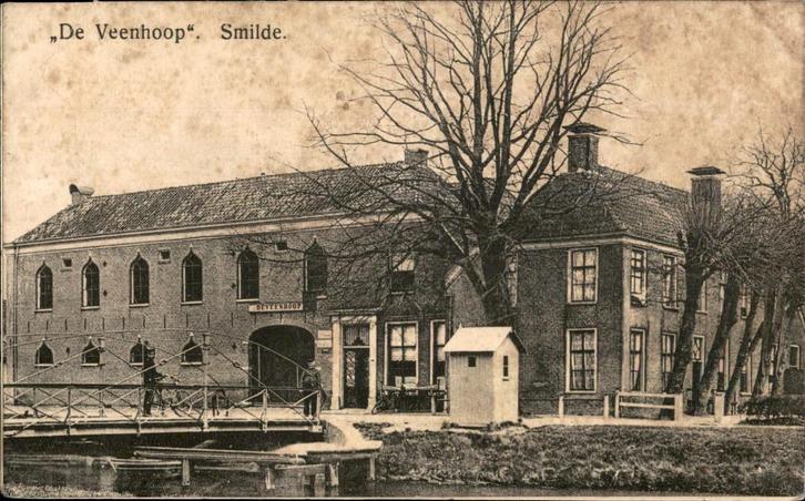De Veenhoop Smilde st 1907, Verzamelen, Ansichtkaarten | Nederland, Gelopen, Drenthe, Voor 1920, Ophalen of Verzenden