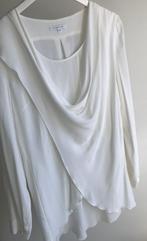 Patrizia Pepe silk zijden blouse tuniek wit M, Maat 38/40 (M), Verzenden, Wit, Zo goed als nieuw