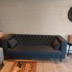 Prachtige 3-zits bank met capitonnering, Klassiek, Driepersoons, 75 tot 100 cm, Ophalen of Verzenden