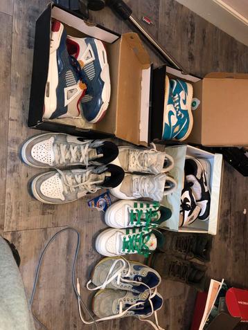 Schoenencollectie Jordans, Nikes, Adidas, NB (37.5-39) beschikbaar voor biedingen