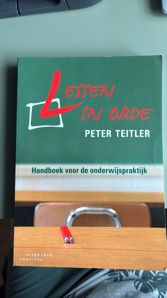 Peter Teitler - Lessen in orde, Boeken, Wetenschap, Zo goed als nieuw, Sociale wetenschap, Ophalen of Verzenden