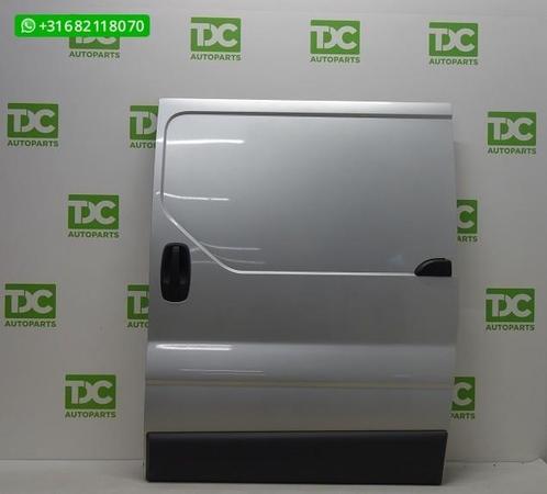 Opel Vivaro ('01-'14) Schuifdeur links dicht zilvergrijs, Auto-onderdelen, Carrosserie en Plaatwerk, Deur, Opel, Links, Gebruikt