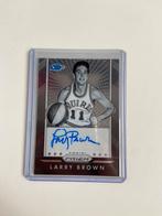 Larry Brown Panini Prizm Basketball signed card NBA, Hobby en Vrije tijd, Stickers en Plaatjes, Ophalen of Verzenden, Zo goed als nieuw