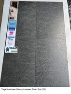 Tegel Laminaat Leisteen Zwart 1551 122,4cm lang X 40,8cm bre, 75 m² of meer, Nieuw, Grijs, Ophalen of Verzenden