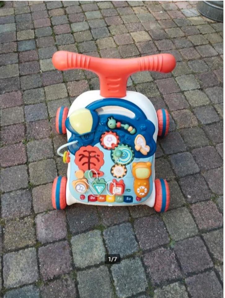 NuKied loopwagen baby in zeer nette staat, Kinderen en Baby's, Speelgoed | Buiten | Voertuigen en Loopfietsen, Zo goed als nieuw