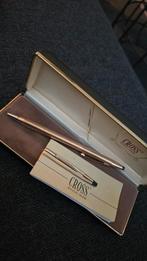 Vintage Cross 1/20 14K Gold Filled Pen- In doos met papieren, Cross, Overige typen, Ophalen of Verzenden, Met reclame