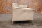Als NIEUW! beigekleurige leren Leolux Mayon design bank (2st, Huis en Inrichting, Leolux, Leolux, Design, 150 tot 200 cm
