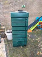 Regenton - Groen, Tuin en Terras, Kunststof, Gebruikt, Met kraantje, 150 liter of meer
