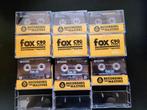 9x RTM FOX C90 cassettes, 2 t/m 25 bandjes, Zo goed als nieuw, Onbespeeld, Ophalen