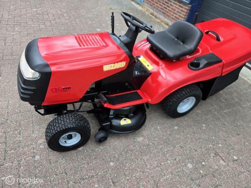 Zitmaaier  wizard  achtervanger  mulch, Tuin en Terras, Zitmaaiers, Zo goed als nieuw, Elektrische starter, Mulchfunctie, Opvangzak