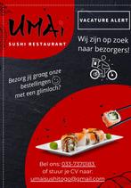 Fiets bezorger, Vacatures, Vacatures | Horeca en Catering, Starter, Overige niveaus, Geschikt als bijbaan, Stage