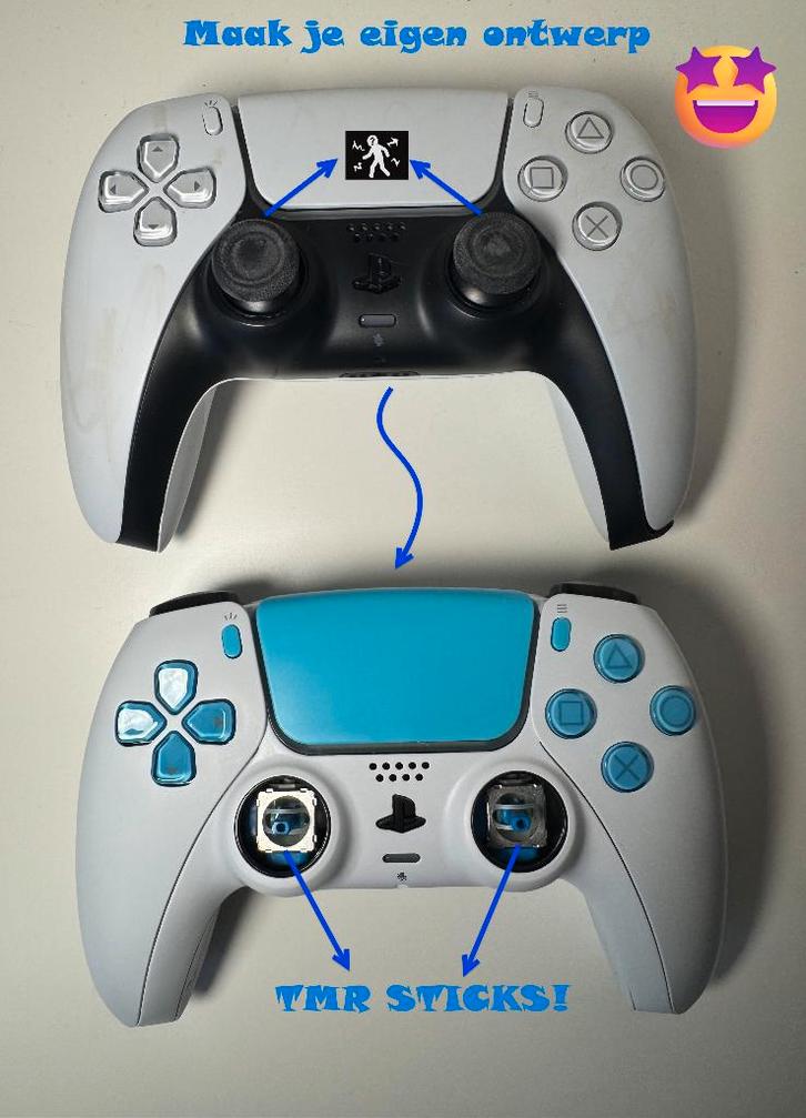 PS5 CONTROLLER V.A. 30€, Spelcomputers en Games, Games | Sony PlayStation 5, Refurbished, Ophalen of Verzenden