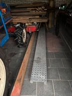Aluminium rijplaten, Ophalen, Gebruikt