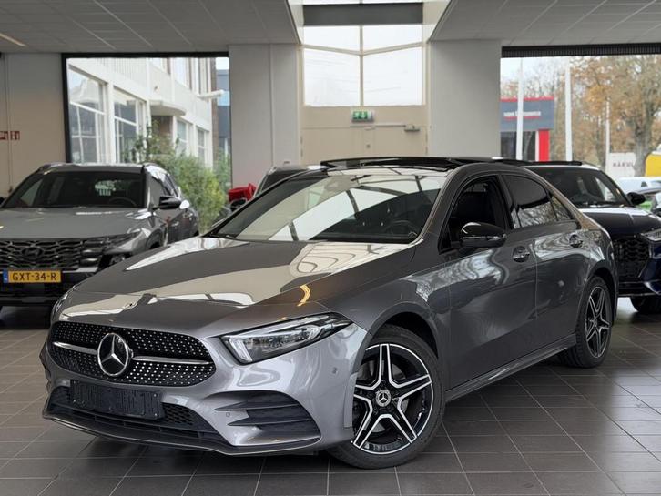 Mercedes-Benz A-klasse 250 e AMG Line PANO / MEMO / SFEER /, Auto's, Mercedes-Benz, Bedrijf, Te koop, A-Klasse, ABS, Achteruitrijcamera