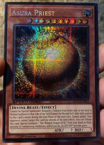 Yu-Gi-Oh! Winged Dragon of Ra Sphere -Asura Priest Misprint beschikbaar voor biedingen