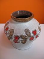 retro vintage fat lava keramiek vaas Strehla Germany GDR 70s, Antiek en Kunst, Antiek | Keramiek en Aardewerk, Ophalen of Verzenden