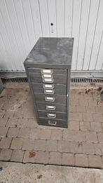 Metalen ladekastje, Huis en Inrichting, Kasten | Roldeurkasten en Archiefkasten, Ophalen, Minder dan 50 cm, Gebruikt, Minder dan 100 cm