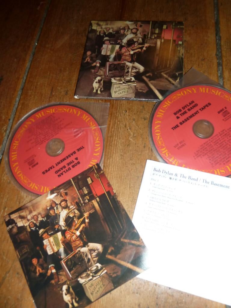 Bob Dylan Basement Tapes Japan - mini LP - sleeve 2-CD, Ophalen of Verzenden, 16mm film