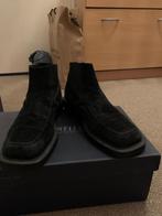 Heren schoenen Roberto Botticelli suède maat 40, Kleding | Heren, Overige typen, Roberto Botticelli, Zo goed als nieuw, Zwart