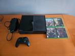 XBOX ONE, compleet + 4 spellen, Spelcomputers en Games, 500 GB, Xbox One, Ophalen of Verzenden, Zo goed als nieuw