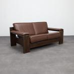 Two Seater Sofa model 757 by Leolux, 1970s, Ophalen, Gebruikt, Vintage, Brutalist, 150 tot 200 cm
