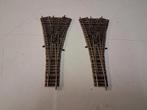 2 x fleischmann 6157 drieweg wissels in nieuwstaat, Hobby en Vrije tijd, Modeltreinen | H0, Gelijkstroom, Fleischmann, Rails, Ophalen of Verzenden