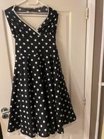 Jaren 50 jurk met pettycoat zwart wit, Ophalen of Verzenden, Zo goed als nieuw, Meisje