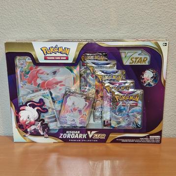 Pokemon Hisuian zoroark vstar premium collection nieuw  beschikbaar voor biedingen