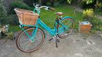 Meisjesfiets Gazelle Miss Grace Blauw met fietsmand, Fietsen en Brommers, Fietsen | Meisjes, Gebruikt, Handrem, 20 inch, Ophalen