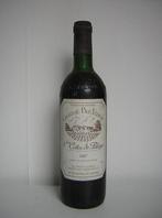 wijn 1987 Chateau Pre Videau Cotes de Blaye Bordeaux, Verzamelen, Wijnen, Frankrijk, Nieuw, Ophalen of Verzenden, Rode wijn