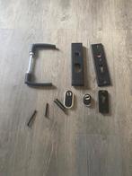 Te  koop bijna nieuw zwart deurbeslag, Ophalen of Verzenden, Zo goed als nieuw, Klink of Kruk
