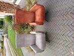 Relaxstoelen, Huis en Inrichting, Stoelen, Ophalen, Gebruikt, Stof, Twee