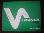 Honda CJ250 T CJ360 Twin 1976 motorcycle parts list, Ophalen of Verzenden, Honda
