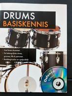 Bladmuziek drums basiskennis met cd, Ophalen of Verzenden, Zo goed als nieuw