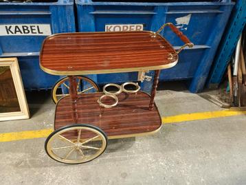 Vintage trolley/ drankkar  beschikbaar voor biedingen