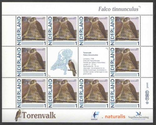 Vogels in Nederland: Torenvalk, Postzegels en Munten, Postzegels | Nederland, Postfris, Na 1940, Ophalen of Verzenden