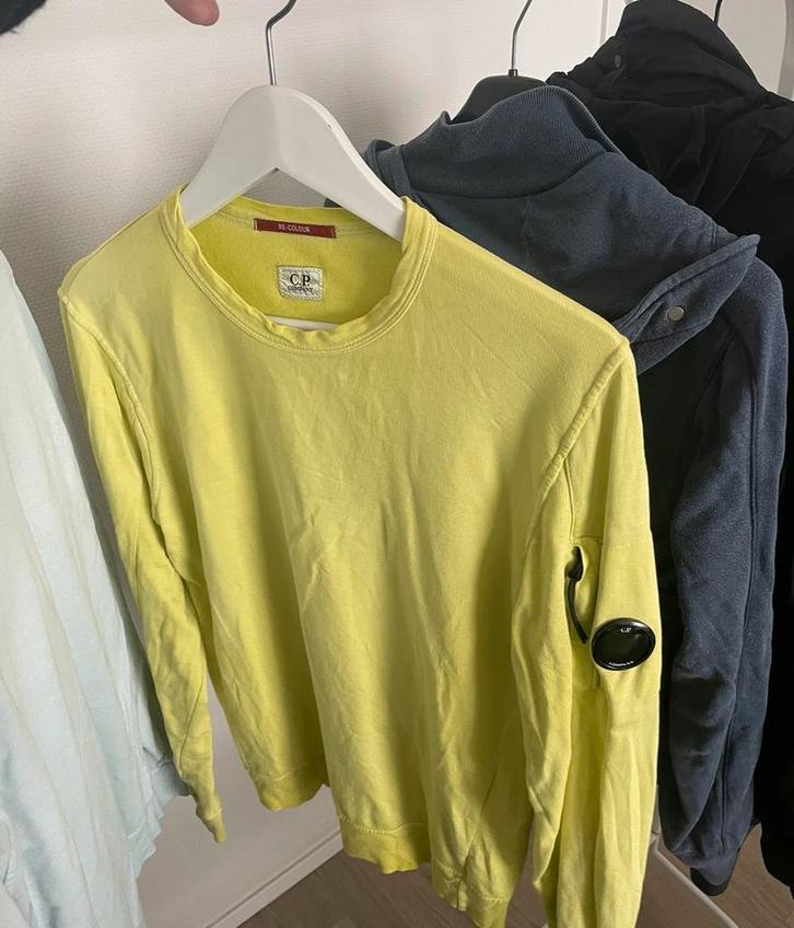 CP Company Trui – Geel – Maat S/M, Kleding | Heren, T-shirts, Zo goed als nieuw, Geel, Ophalen of Verzenden