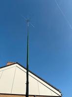 Antenne mast draad en antenne, Telecommunicatie, Antennes en Masten, Ophalen, Zo goed als nieuw, Antenne