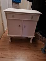 Wit brocant kastje, Ophalen, Gebruikt