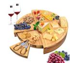 Recalma Tapasplank - Kaasplank - Hapjesplank met mesjes, Huis en Inrichting, Keuken | Keukenbenodigdheden, Ophalen of Verzenden