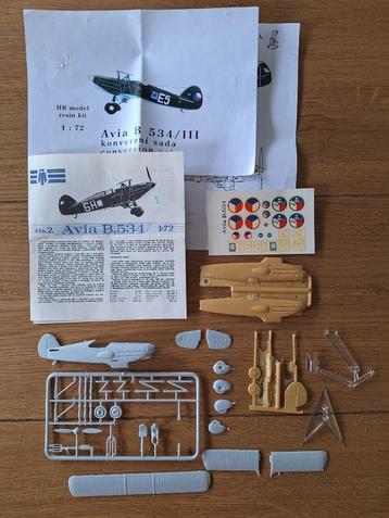 1:72 1/72 KP Avia B.534 + HR Conversion Set beschikbaar voor biedingen