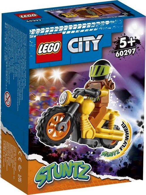 50% Korting op Lego City Stuntz 60297 Sloop stuntmotor, seal, Kinderen en Baby's, Speelgoed | Duplo en Lego, Nieuw, Lego, Complete set