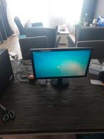 Werkende pc met monitor met boxen, Computers en Software, Monitoren, Gebruikt, Ophalen