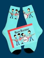 THE BEATLES SOKKEN + VERJAARDAGS KAART THE BEATLES, Kleding | Heren, Ophalen of Verzenden, Nieuw